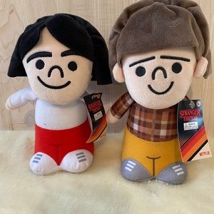 Stranger Things Lot 2 Mini Plush Mike And Will! STRANGER THINGS PLUSH